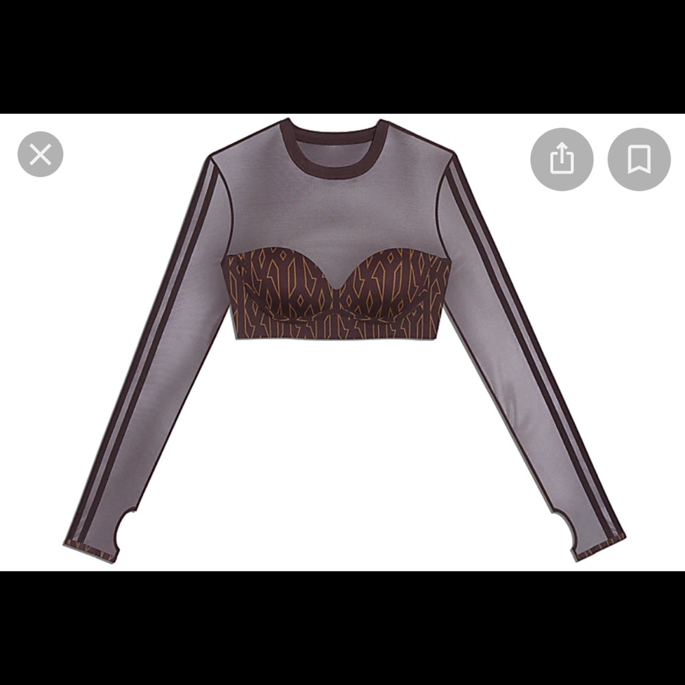 IVY PARK MONOGRAM CROP